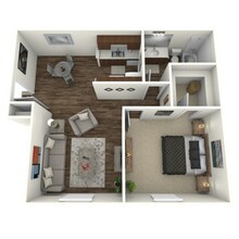 1 Bedroom 508 floor plan